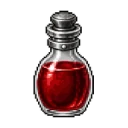 Pixel art red potion